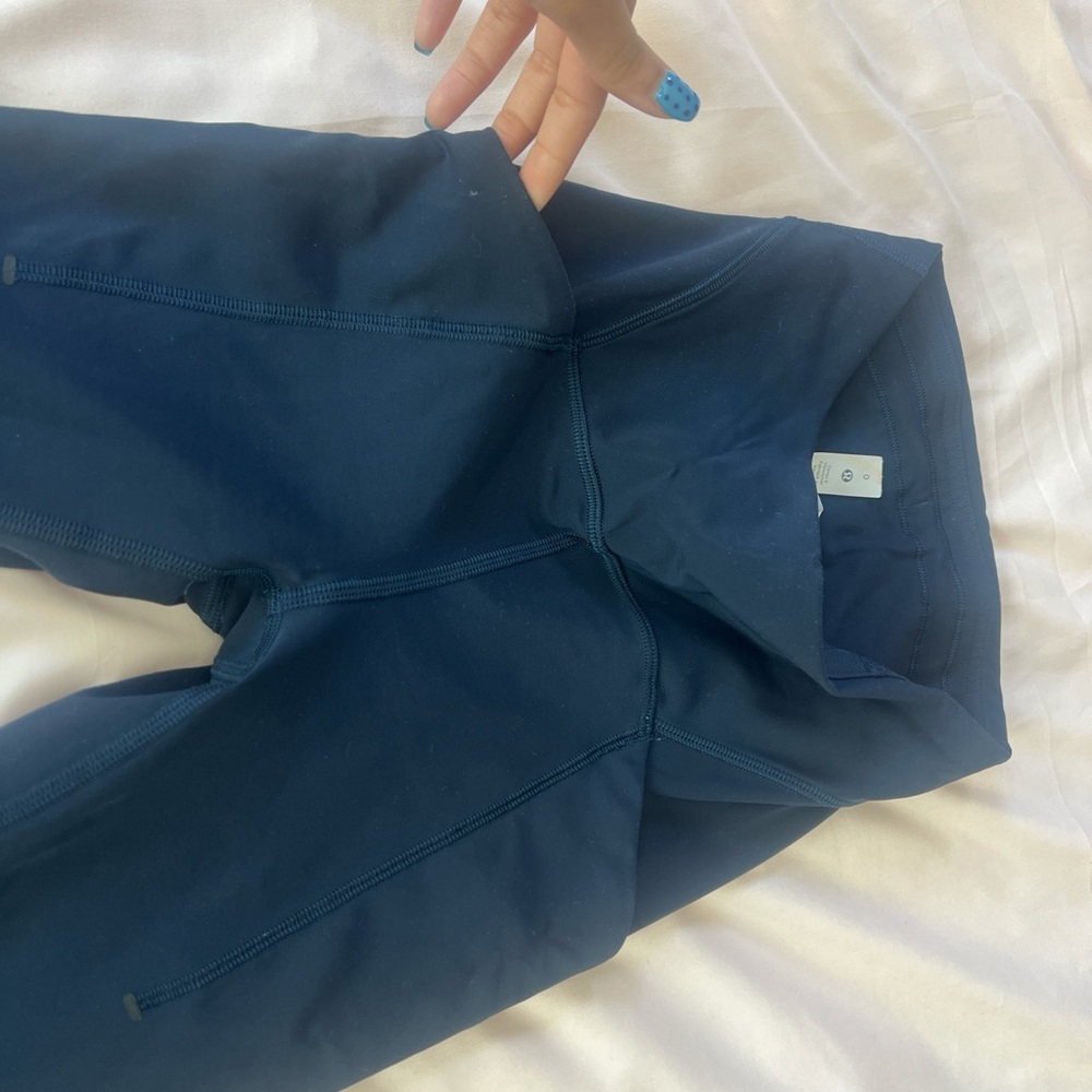 Lululemon leggings with pockets - Dark Navy - Picture 4 of 5
